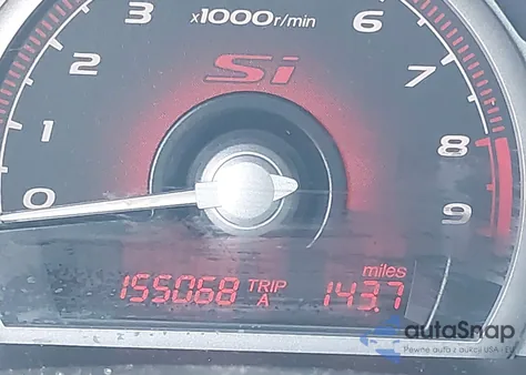 2009 Honda Civic Si из США, поврежденный, VIN 2HGFA55569H707106